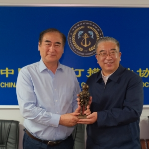 交通运输部党组成员、副部长付绪银莅临我会调研指导