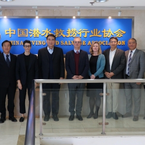 国际保赔协会集团拜访中国潜水救捞行业协会